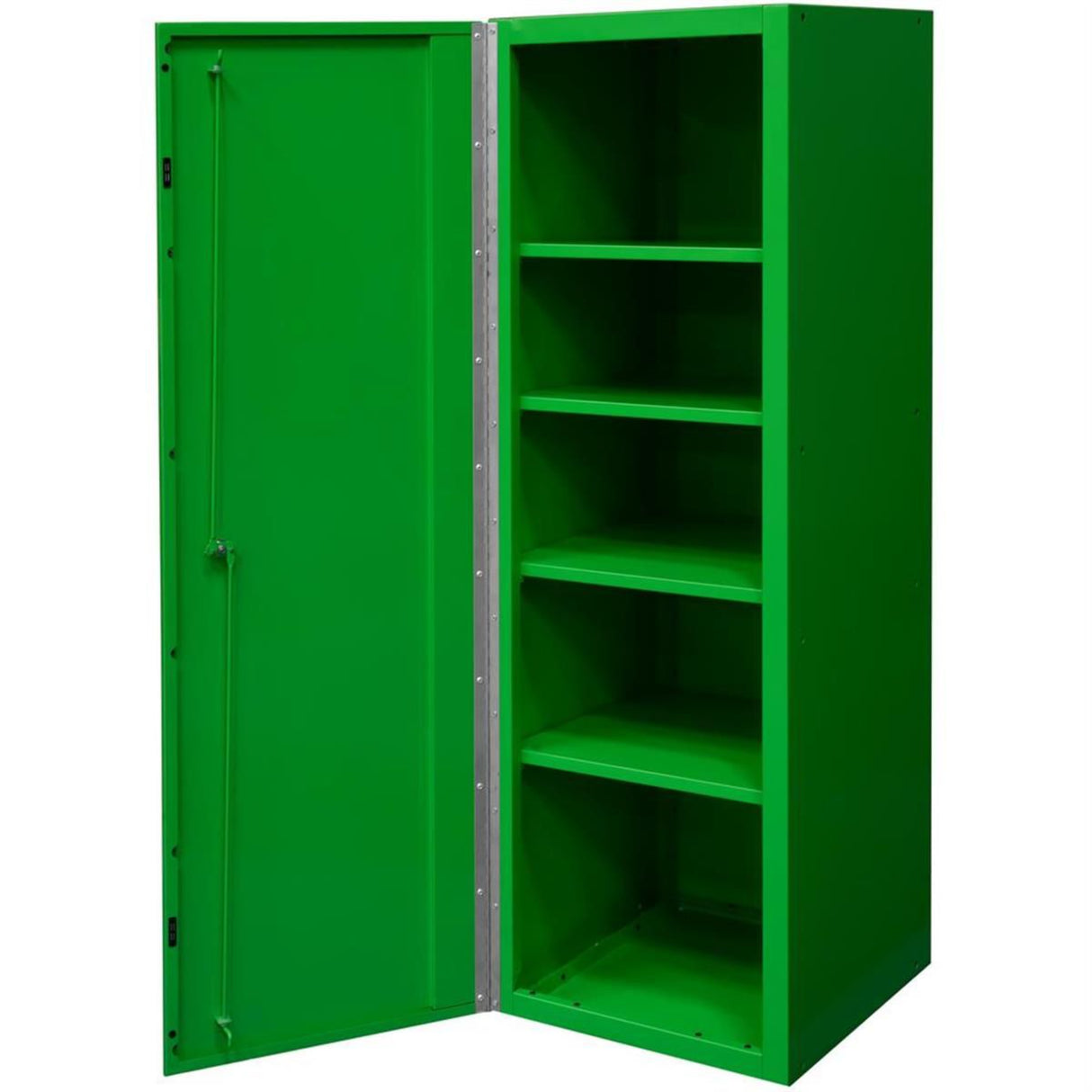 Extreme Tools DX Series 19in W x 21in D 4-Shelf Deep Side Locker, Green/Black