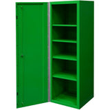 Extreme Tools DX Series 19in W x 21in D 4-Shelf Deep Side Locker, Green/Black