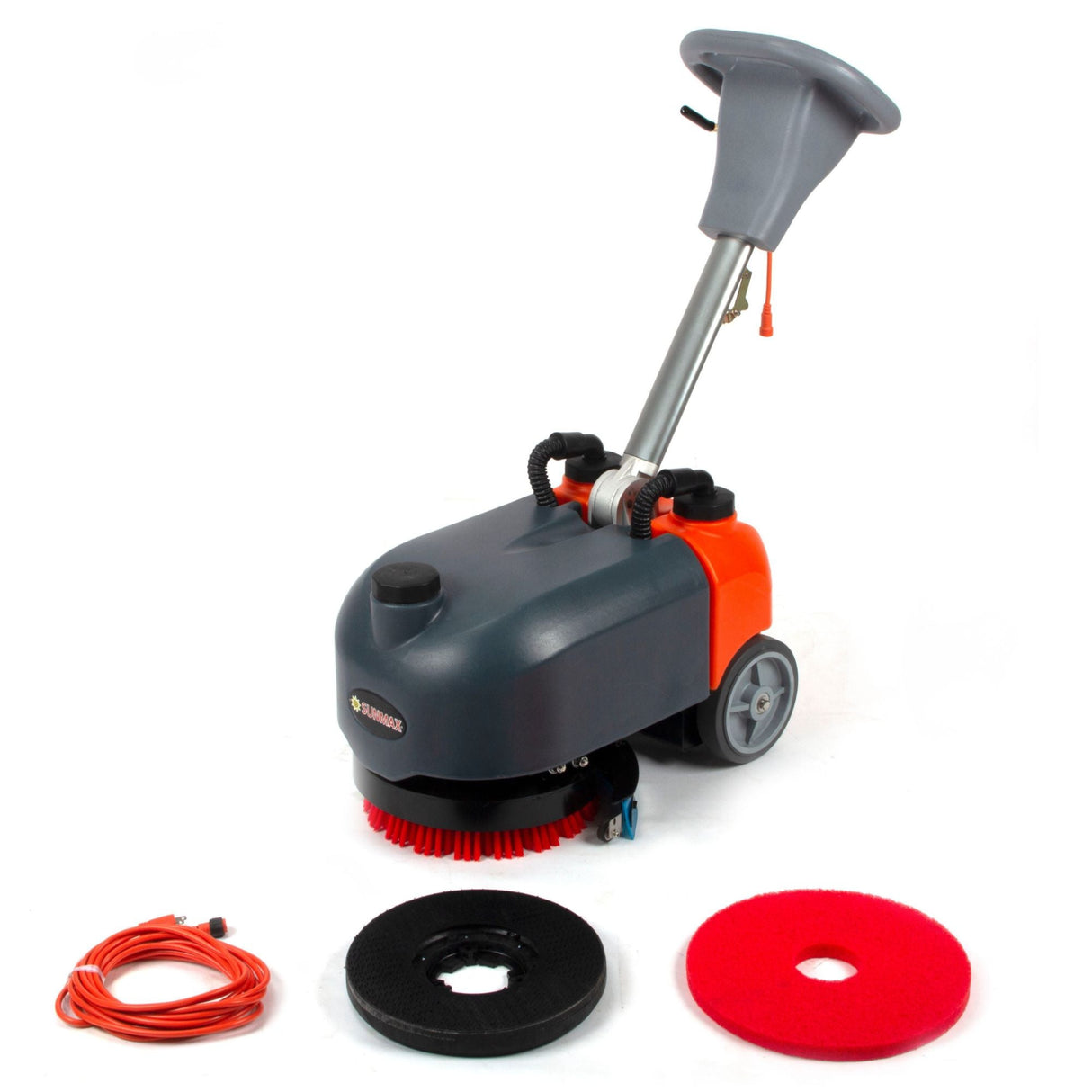 Sunmax RT15AC Corded Walk-Behind Floor Scrubber, 14" Cleaning Path