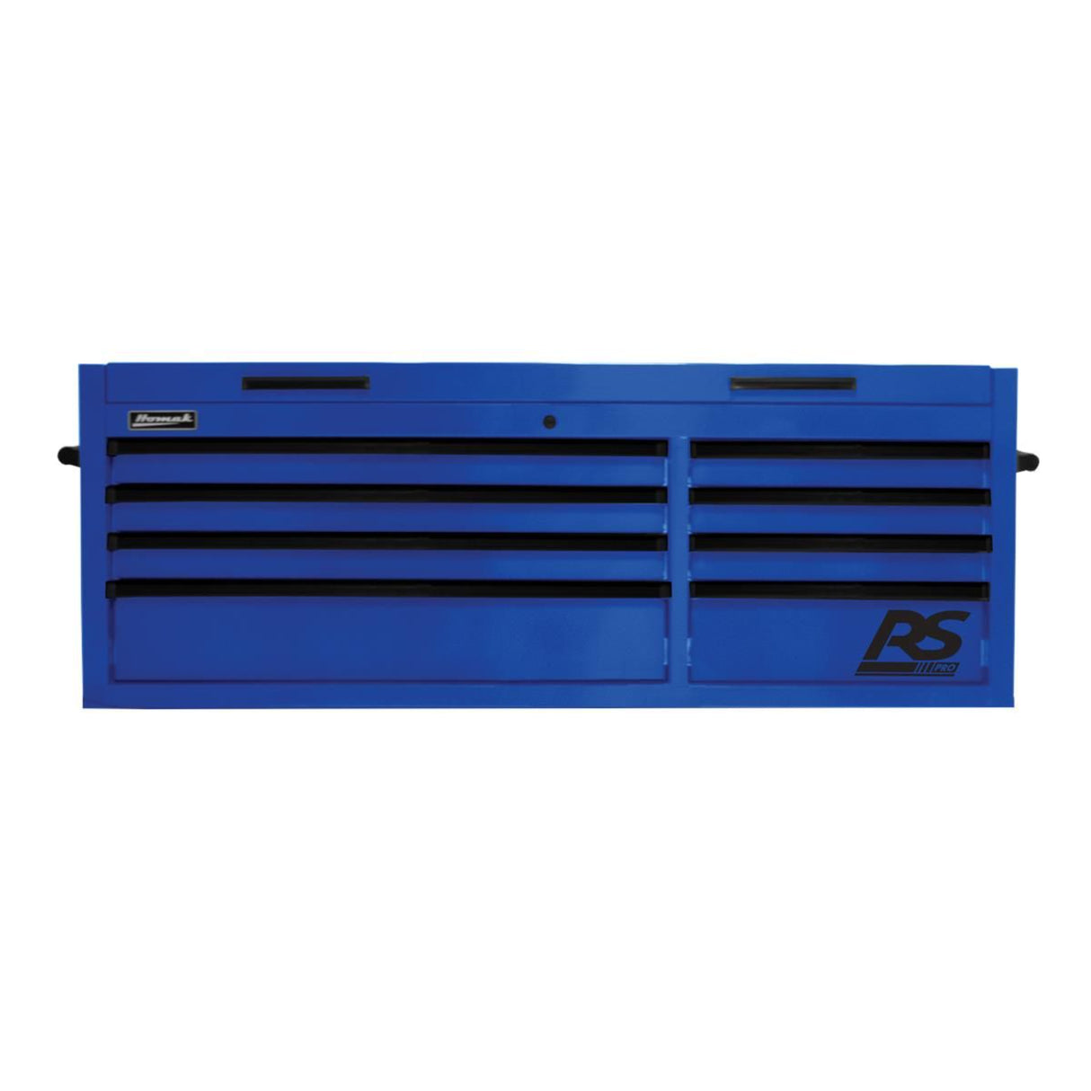 Homak 54" RS Pro 8-Drawer Top Chest — 24" Depth, 100 lb Slides, 3-Outlet Top Till