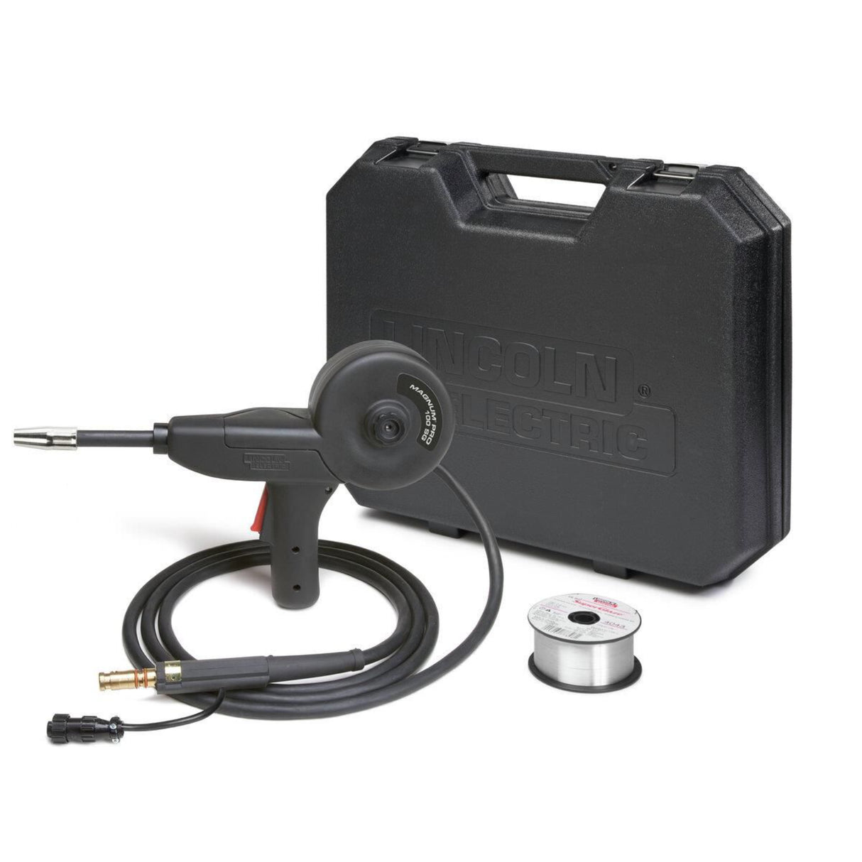 Lincoln Electric Magnum PRO 100SG Aluminum Spool Gun, 4-Pin, 10 ft. — K3269-1