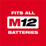 Milwaukee M12 12V Variable Speed Polisher/Sander XC/Compact Battery Kit