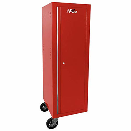 Homak H2Pro 19" Full-Height Side Locker — 2 Drawers, 2 Adjustable Shelves, 550 lb Casters