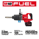 Milwaukee M18 FUEL 1inch D-Handle Ext Anvil High Torque Impact Wrench with ONE-KEY Kit