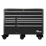 Homak 60" HXL 10-Drawer Roller Cabinet — 30" Deep, 265 lb Slides, 900 lb Casters