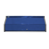 Homak 60" HXL Pro Hutch — 30" Depth, Toolboard Back Panel, Gas Struts, 3-Outlet Power Strip