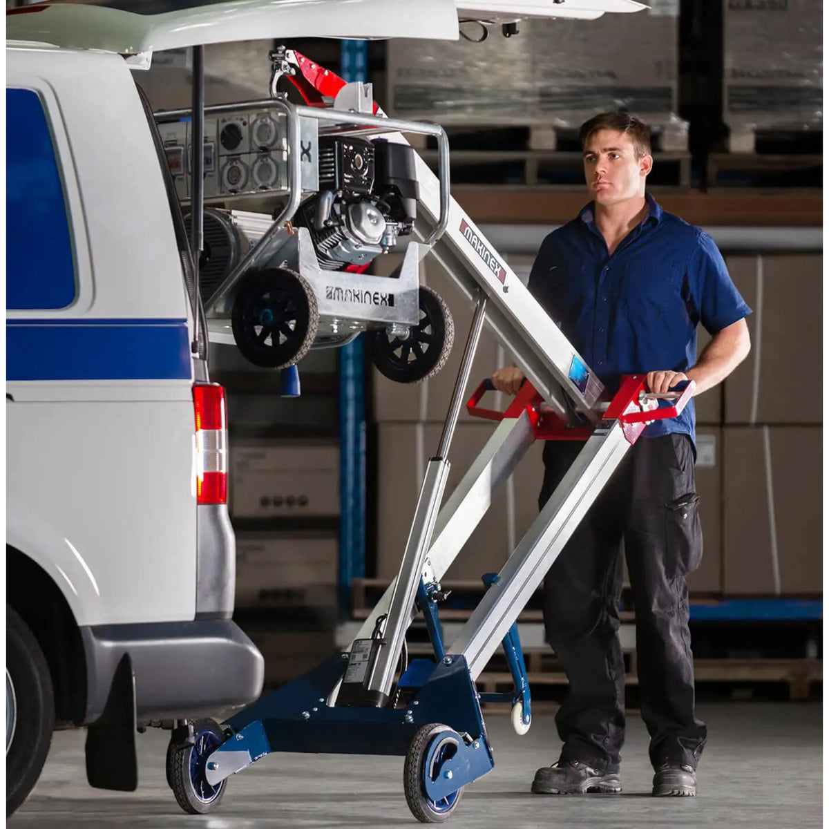 Makinex PHT2-140-US Powered Hand Truck, 309 lb