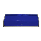 Homak 72" HXL Hutch Top — 30" Depth, Toolboard Back Panel, Gas Struts, 3-Outlet Power Strip