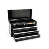 GearWrench 83151 20" 3-Drawer Steel Tool Box — Ball Bearing Slides, Keyed Lock