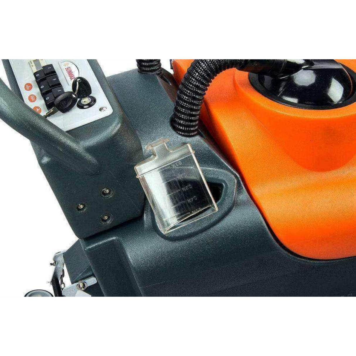 Sunmax RT50 22" Battery-Powered Walk-Behind Floor Scrubber with 14.5-Gal Recovery Tank