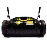 Sunmax RT980 38" Dual Spin Manual Push Floor Sweeper, Up to 38000 Sqft/h Working Efficiency