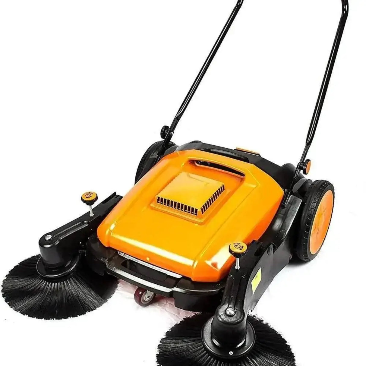 Sunmax RT980S 38" Walk-Behind Sweeper, Triple Brooms, 38000 Sqft/h Efficiency