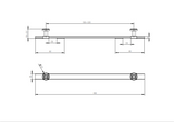 Katool Scissor Lift Support Bar Kit