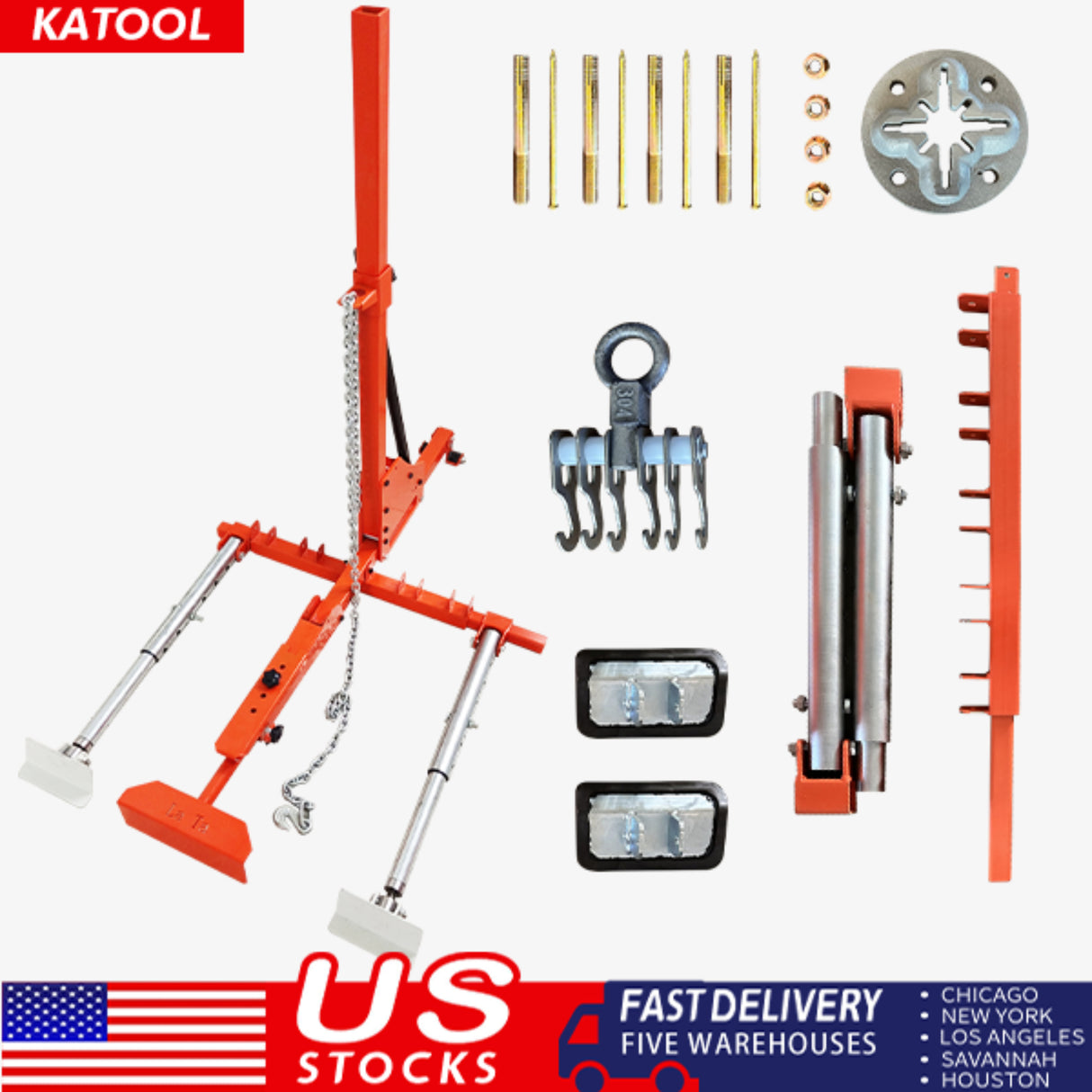 Katool KT-CL150 Auto Body Frame Puller Straightener