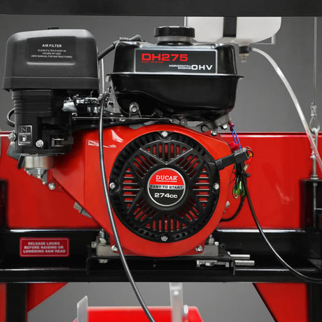 MechMaxx 22" Gas-Powered Portable Sawmill, 274cc 8.1HP DUCAR Engine