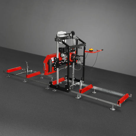 MechMaxx 22" Gas-Powered Portable Sawmill, 274cc 8.1HP DUCAR Engine
