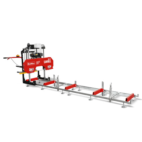 MechMaxx 22" Gas-Powered Portable Sawmill, 274cc 8.1HP DUCAR Engine