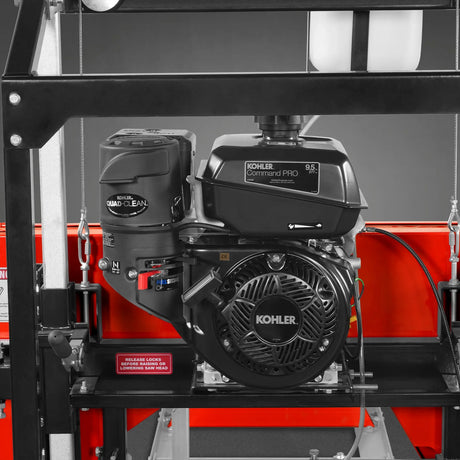 MechMaxx 22" Gas-Powered Portable Sawmill, 277cc 9.5HP Kohler Engine
