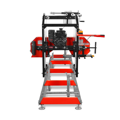 MechMaxx 22" Gas-Powered Portable Sawmill, 277cc 9.5HP Kohler Engine