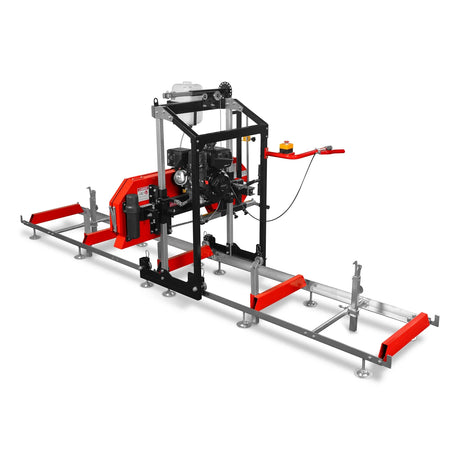 MechMaxx 22" Gas-Powered Portable Sawmill, 277cc 9.5HP Kohler Engine