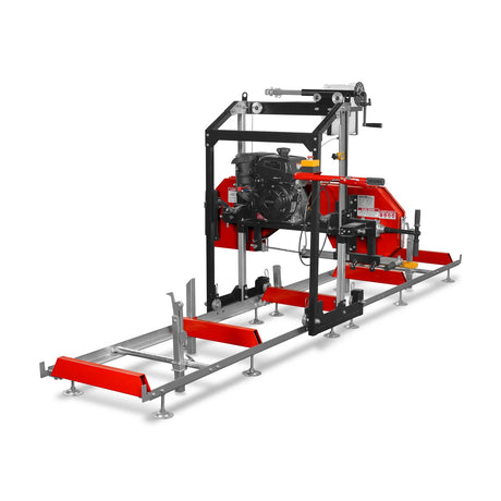 MechMaxx 22" Gas-Powered Portable Sawmill, 277cc 9.5HP Kohler Engine