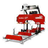 MechMaxx 26" Gas-Powered Portable Sawmill, 459cc 15HP E-Start Engine