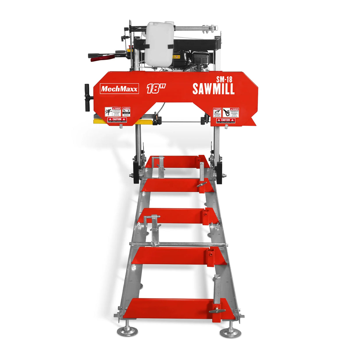 MechMaxx 18" Gas-Powered Portable Sawmill with 212cc 7HP DUCAR Engine