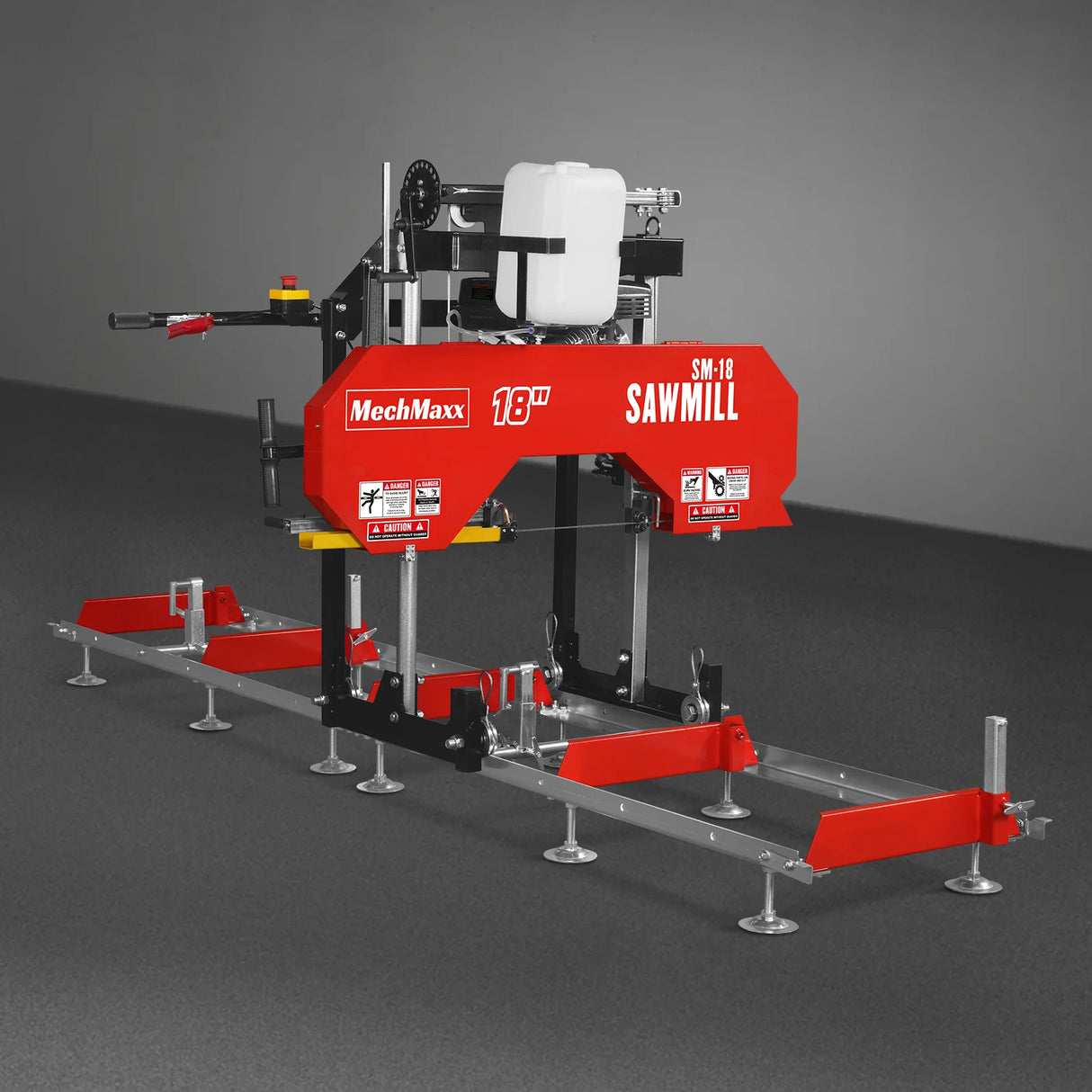 MechMaxx 18" Gas-Powered Portable Sawmill with 212cc 7HP DUCAR Engine