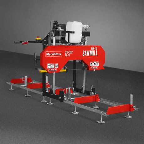 MechMaxx 18" Gas-Powered Portable Sawmill with 212cc 7HP DUCAR Engine