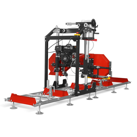 MechMaxx 18" Gas-Powered Portable Sawmill with 212cc 7HP DUCAR Engine