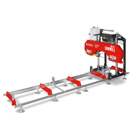 MechMaxx 18" Gas-Powered Portable Sawmill with 212cc 7HP DUCAR Engine