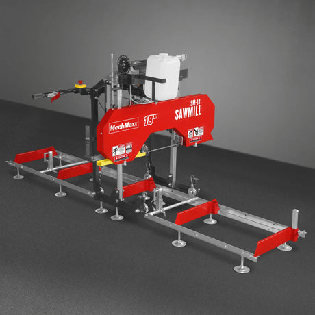MechMaxx 18" Gas-Powered Portable Sawmill with 212cc 7HP DUCAR Engine