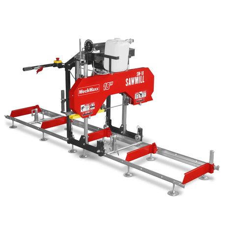 MechMaxx 18" Gas-Powered Portable Sawmill with 212cc 7HP DUCAR Engine