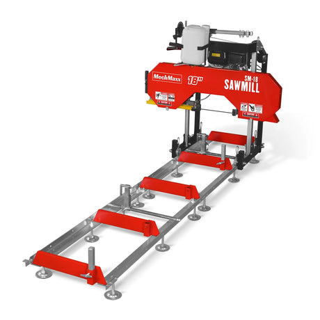 MechMaxx 18" Gas-Powered Portable Sawmill with 212cc 7HP DUCAR Engine