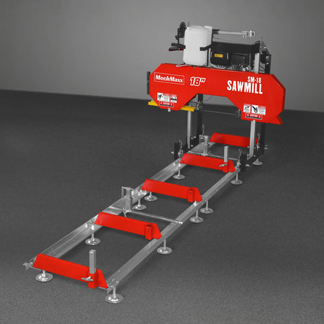 MechMaxx 18" Gas-Powered Portable Sawmill with 212cc 7HP DUCAR Engine