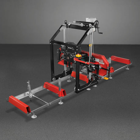 MechMaxx 26" Gas-Powered Portable Sawmill, 459cc 15HP E-Start Engine