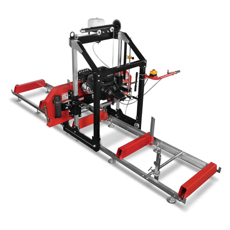 MechMaxx 26" Gas-Powered Portable Sawmill, 459cc 15HP E-Start Engine