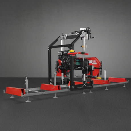 MechMaxx 26" Gas-Powered Portable Sawmill, 459cc 15HP E-Start Engine