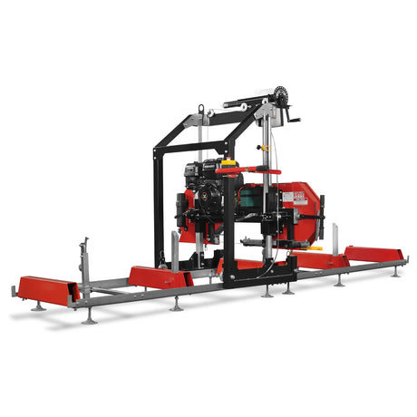MechMaxx 26" Gas-Powered Portable Sawmill, 459cc 15HP E-Start Engine
