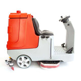 Sunmax SM860 34" Ride-On Floor Scrubber Dryer Machine