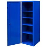 Extreme Tools DX Series 19in W x 21in D 4-Shelf Extreme Side Locker, Blue/Black
