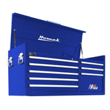 Homak H2Pro 56" 8-Drawer Top Chest — Double-Wall 16 Gauge, 100 lb Slides, Gas Struts