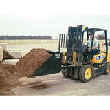 Star Industries 84" Self-Dump Bucket 1.0 cyd Manual or Hydraulic |