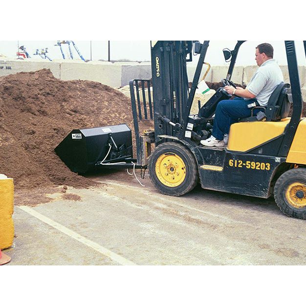 Star Industries 84" Self-Dump Bucket 1.0 cyd Manual or Hydraulic |