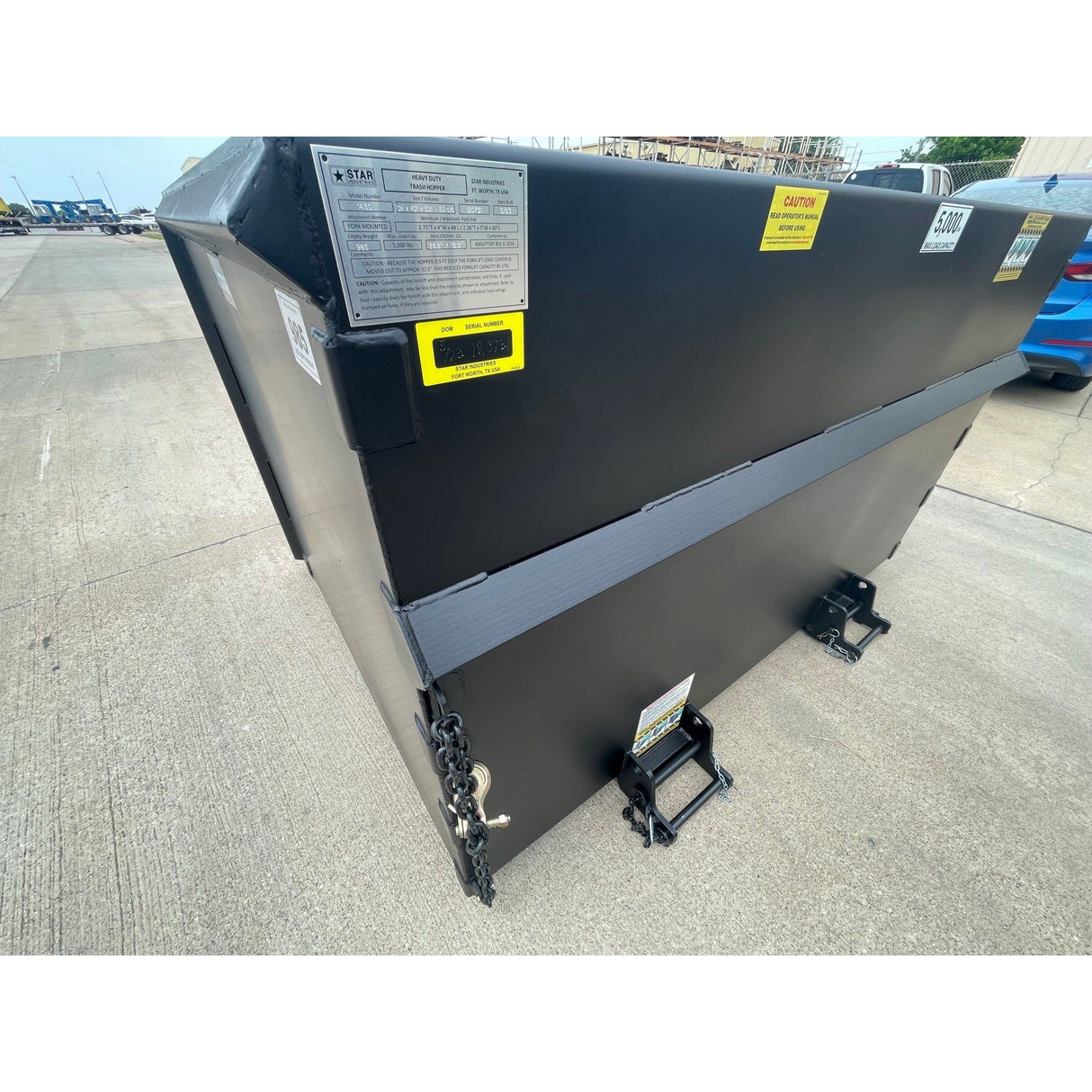 Star Industries Heavy Duty Trash Hoppers |