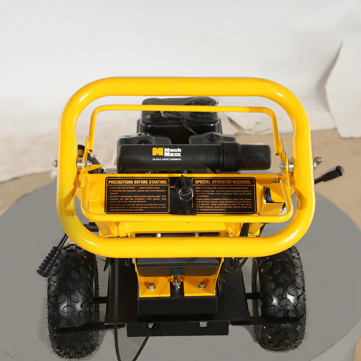 MechMaxx 15" 15HP 420cc Ducar Stump Grinder with Tow Bar, SG380