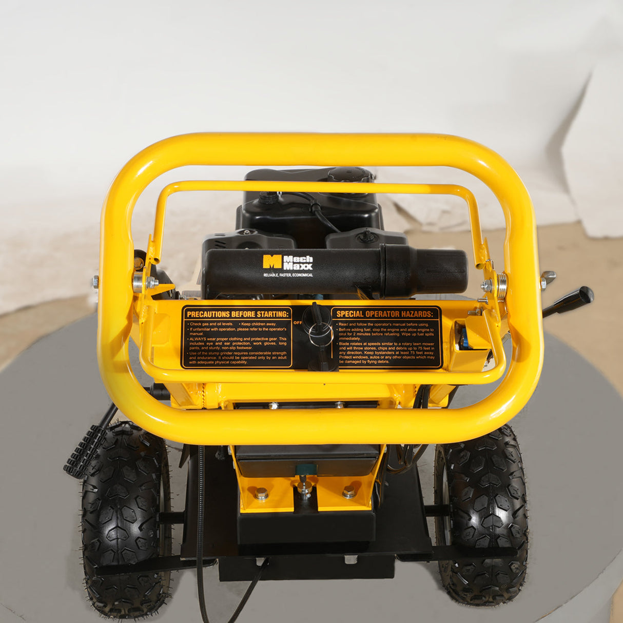 MechMaxx 15" 15HP 420cc Ducar Stump Grinder with Tow Bar, SG380