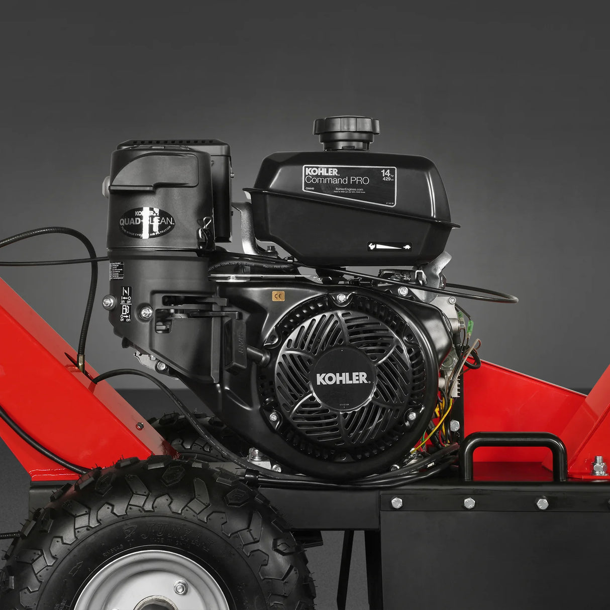 MechMaxx 15" 14HP 429cc Kohler Stump Grinder with Tow Bar, SG380