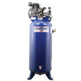 Castair Garage Series Single-Stage Air Compressor – 1.5 to 3.5 HP, 15–60 Gal ASME Tank