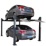 Daytona LFPP10 10,000 lb 4-Post Parking Lift – Premium Vehicle Storage Lift with Aluminum Ramps & Adjustable Runways, 120V